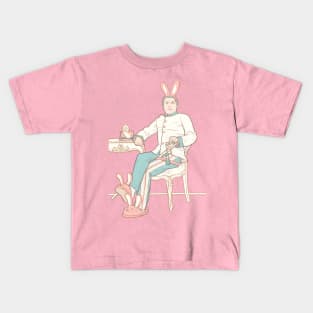 Bunny slippers and ears Kids T-Shirt